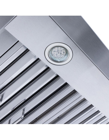 Campana de Pared Proline 30" Ducto 600 CFM Blanco Táctil