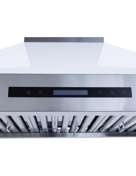 Campana de Pared Proline 30" Ducto 600 CFM Blanco Táctil