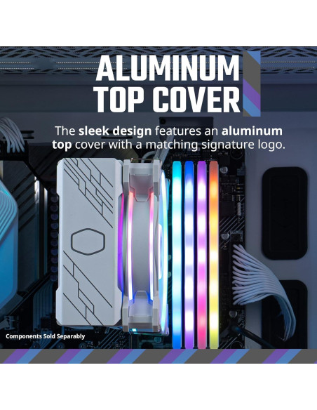 Cooler Master Hyper 212 Halo Enfriador de CPU Blanco 15.4cm