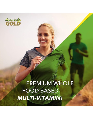 Natures Plus Fuente de Vida Oro Multivitamina 90 Tabletas