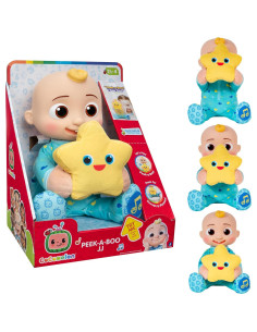 Peluche Peek-A-Boo JJ CoComelon 25 cm con Sonidos y Frases 2