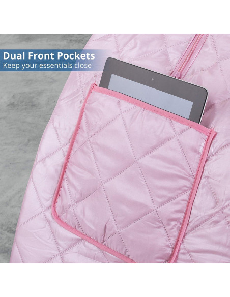 Sauna de Vapor Portátil Durasage DSS-XL01 800W Rosa