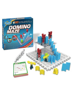 ThinkFun Domino Maze Juego de Lógica STEM para Niños 8+