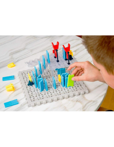 ThinkFun Domino Maze Juego de Lógica STEM para Niños 8+