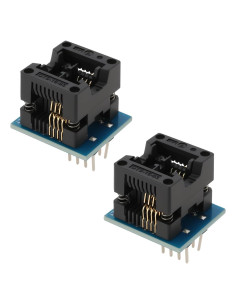 Adaptador de Programación SOP8 a DIP8 YINETTECH 2PCS 24x20mm