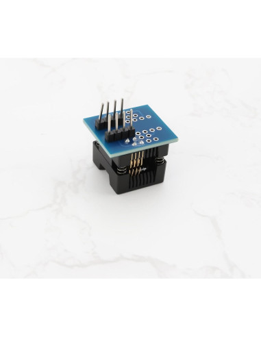 Adaptador de Programación SOP8 a DIP8 YINETTECH 2PCS 24x20mm