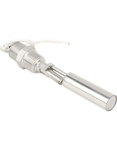 Sensor de Nivel de Agua Lateral Zerone 1/2 NPT Acero Inoxidable