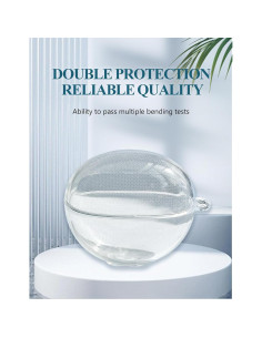 Funda TPU Transparente para Huawei FreeClip con Kit de Limpieza 2