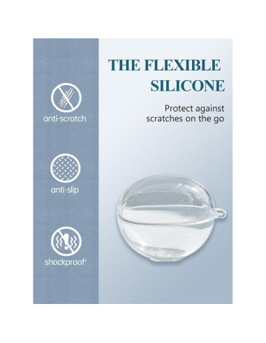 Funda TPU Transparente para Huawei FreeClip con Kit de Limpieza