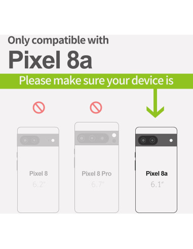 Funda de Madera Carveit para Google Pixel 8a - Antigolpes