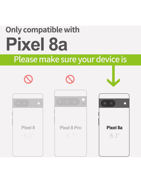 Funda de Madera Carveit para Google Pixel 8a - Antigolpes Funda de Madera Carveit para Google Pixel 8a - Antigolpes