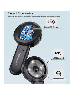 Microscopio Digital Portátil Cosycare 2.0" HD con Luz UV 2