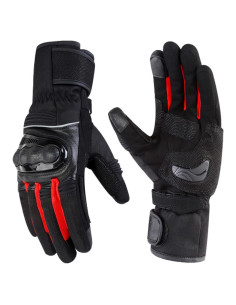 Guantes de Invierno OLizee Impermeables Ajustables para Motocicleta