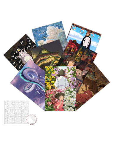 Pósters de Anime Pounchi - 8 Pcs A3 HD para Decoración