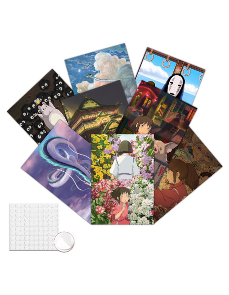 Pósters de Anime Pounchi - 8 Pcs A3 HD para Decoración Pósters de Anime Pounchi - 8 Pcs A3 HD para Decoración