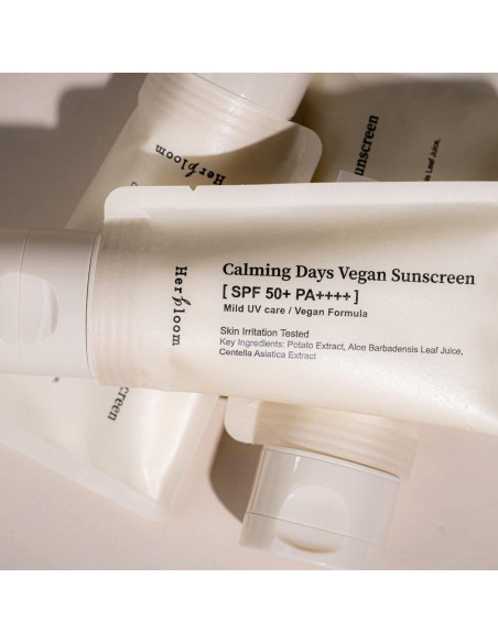 Protector Solar Vegano Herbloom SPF 50+ Facial 50 ml