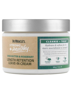 Crema Sin Enjuague Dr. Miracle 340 g - Manteca de Karité y Romero