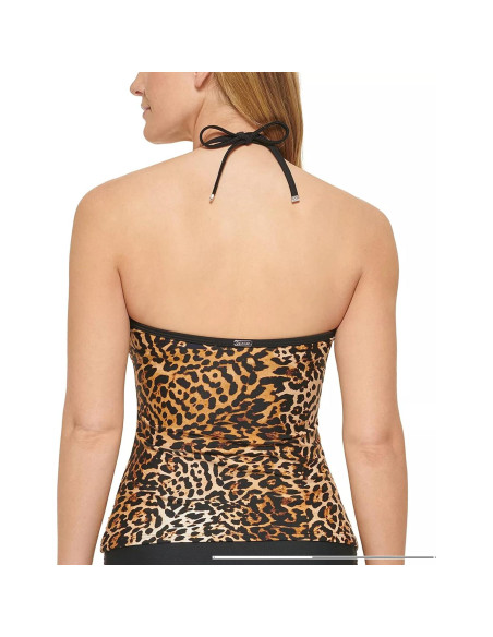 Tankini Halter Calvin Klein V Wire Jaguar Mediano