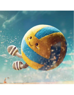 Cojín de Peluche Fútbol XIYUAN 27,9x17,8cm Suave y Divertido 2