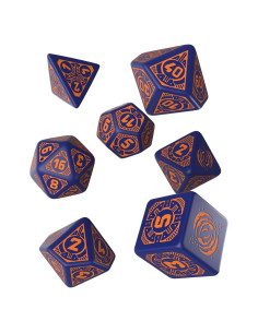 Set de Dados RPG Q-Workshop Starfinder Dead Suns 7 Piezas