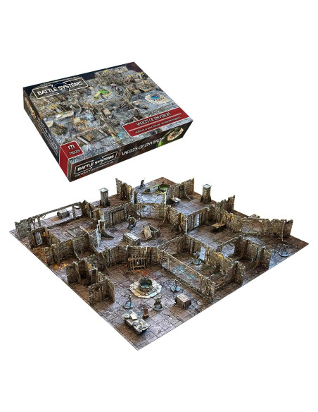 Conjunto de Terreno Modular de Mazmorras Battle Systems 1.14 kg Conjunto de Terreno Modular de Mazmorras Battle Systems 1.14 kg
