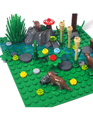 Juego de Bloques de Construcción Nutria Sufeasdf 9.91cm