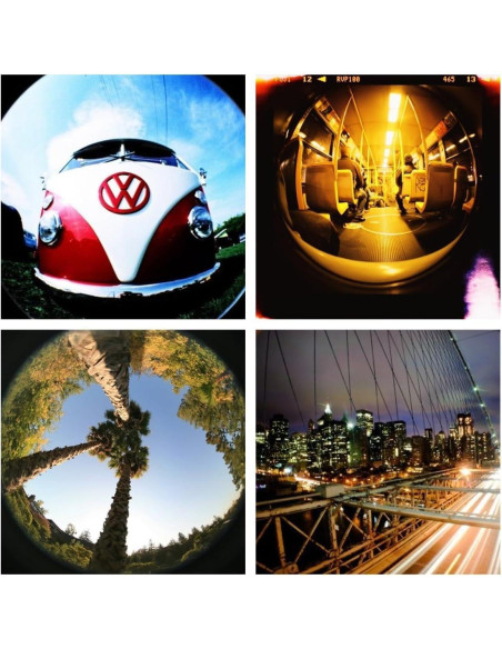 Lente Ojo de Pez HD FOTN 235 para Smartphones - Clip Universal