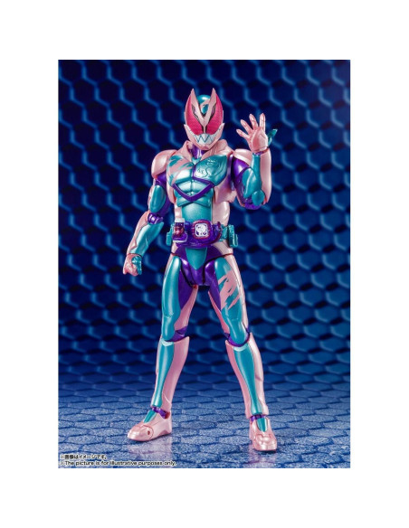 Figura de Acción Kamen Rider Revi Rex Genome Bandai S.H.Figuarts