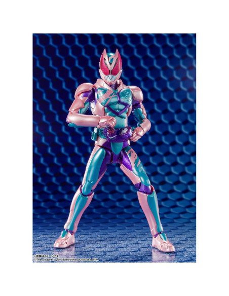 Figura de Acción Kamen Rider Revi Rex Genome Bandai S.H.Figuarts