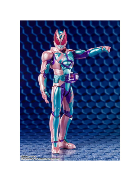 Figura de Acción Kamen Rider Revi Rex Genome Bandai S.H.Figuarts