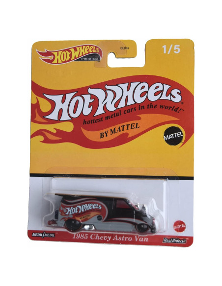 Hot Wheels 1985 Chevy Astro Van Premium - Mattel