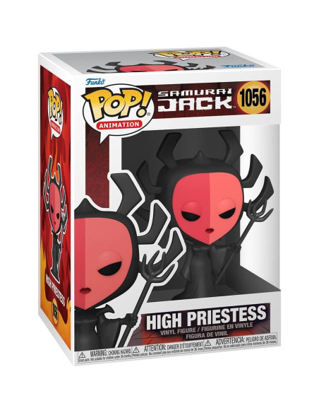 Figura de Vinilo Pop! Funko Samurai Jack Alta Sacerdotisa 9.5 cm