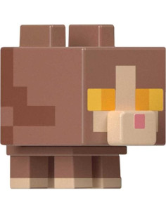 Figura de acción Minecraft Gato Callejero Mattel 12.92 cm 2