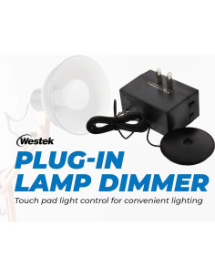 Interruptor Regulador de Enchufe Westek 200W 3 Niveles - 2 Pzs 2