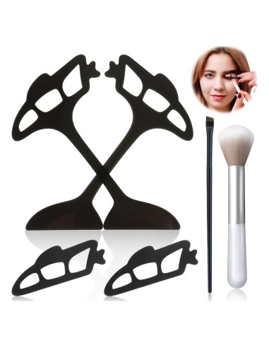 Plantillas Reutilizables para Sombra de Ojos Oyeftp - Maquillaje Fácil