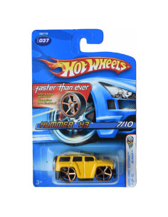 Hot Wheels Hummer H3 2005 Escala 1:64 Amarillo