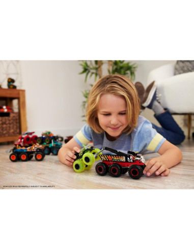 Camión Remolque Hot Wheels 1:64 con 6 Ruedas - Mattel