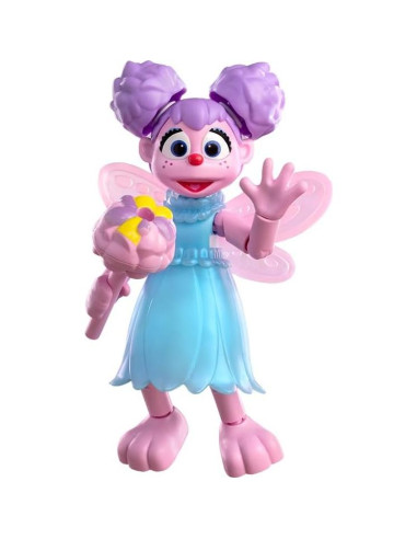 Figura Abbey Calle Sésamo BLOKEES 9 cm Plástico ABS