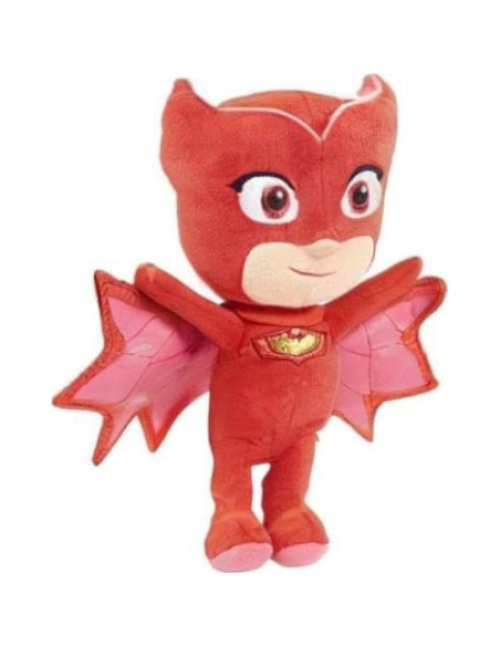 Mochila de peluche PJ Masks Owlette 35.5 cm con bolsillo Mochila de peluche PJ Masks Owlette 35.5 cm con bolsillo