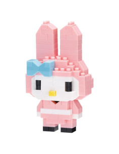 Nanoblock My Melody Ninja - Kit de Construcción 160 Piezas