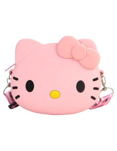 Bolso Cruzado Kawaii AQING Rosa con Lazo para Chicas