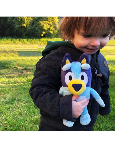 Peluche Bluey 20 cm Moose Toys Modelo 13007 Multicolor