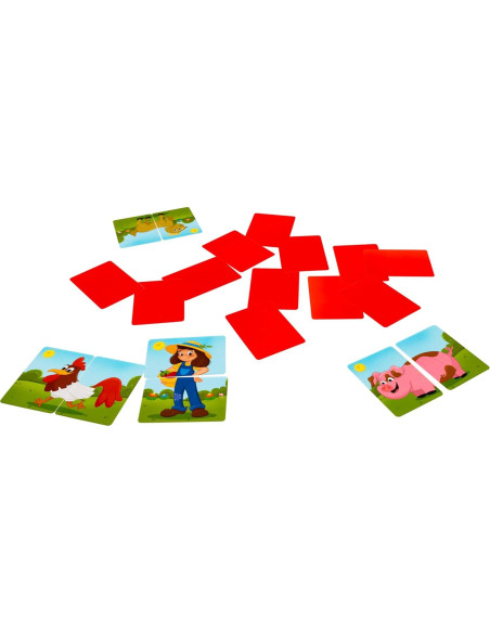 Juego de Emparejamiento Granja Orchard Toys - 24 Tarjetas Juego de Emparejamiento Granja Orchard Toys - 24 Tarjetas