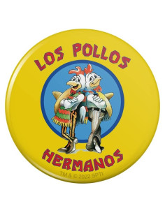 Imán de Botón Breaking Bad Los Pollos Hermanos 7.6cm