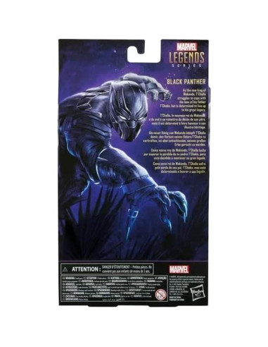 Figura de Acción Marvel Legends Pantera Negra 15.24 cm