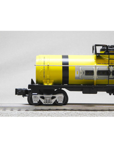 Carro Tanque de Sustos Lionel Racing Monsters Inc LED Amarillo