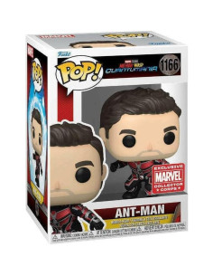Funko POP! Ant-Man Sin Máscara Exclusivo Marvel 11.4x8.9x16.5cm 2