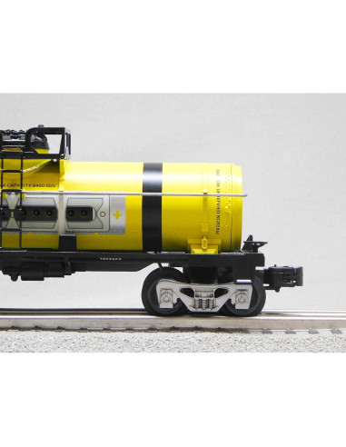 Carro Tanque de Sustos Lionel Racing Monsters Inc LED Amarillo