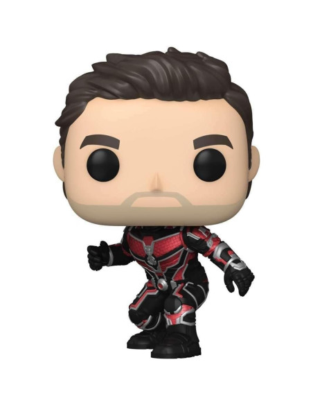 Funko POP! Ant-Man Sin Máscara Exclusivo Marvel 11.4x8.9x16.5cm