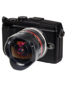 Lente Ojo de Pez Bower SLY288SEB 8mm f/2.8 para Sony E